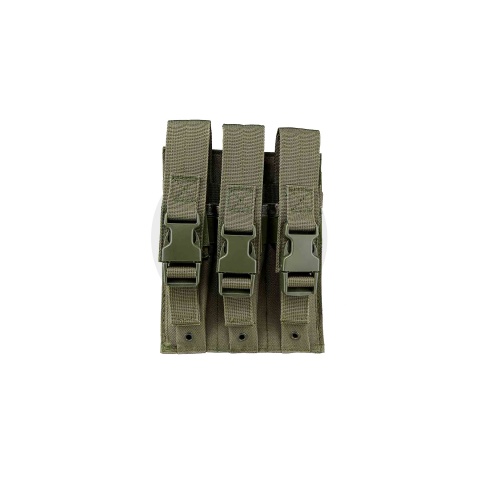 NcStar Hicap Pistol Triple Magazine Pouch - Green